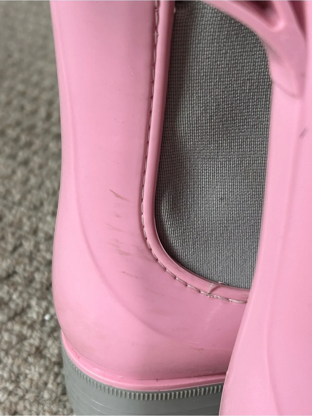 Women's Esmara bubble gum Pink Chelsea Rain Boots - Waterproof Ankle Booties